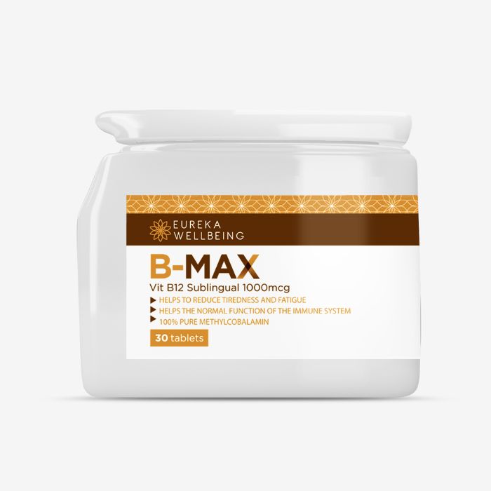 B-Max Vitamin B12 sublingual 1000mcg