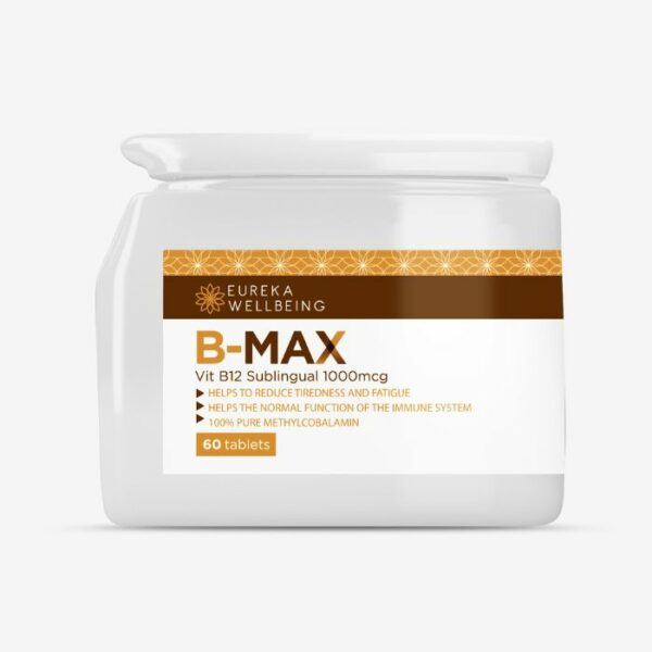 B-Max Vitamin B12 sublingual 1000mcg