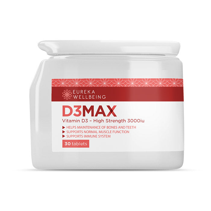 D3Max – Vitamin D3 – High Strength 3000iu