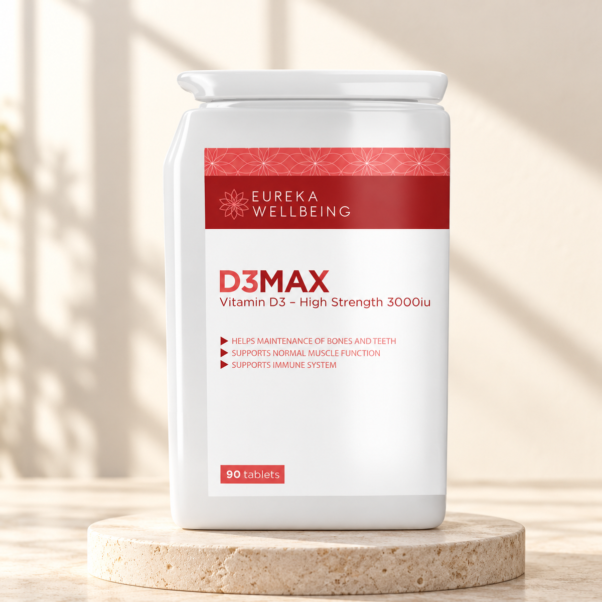 D3Max – Vitamin D3 – High Strength 3000iu