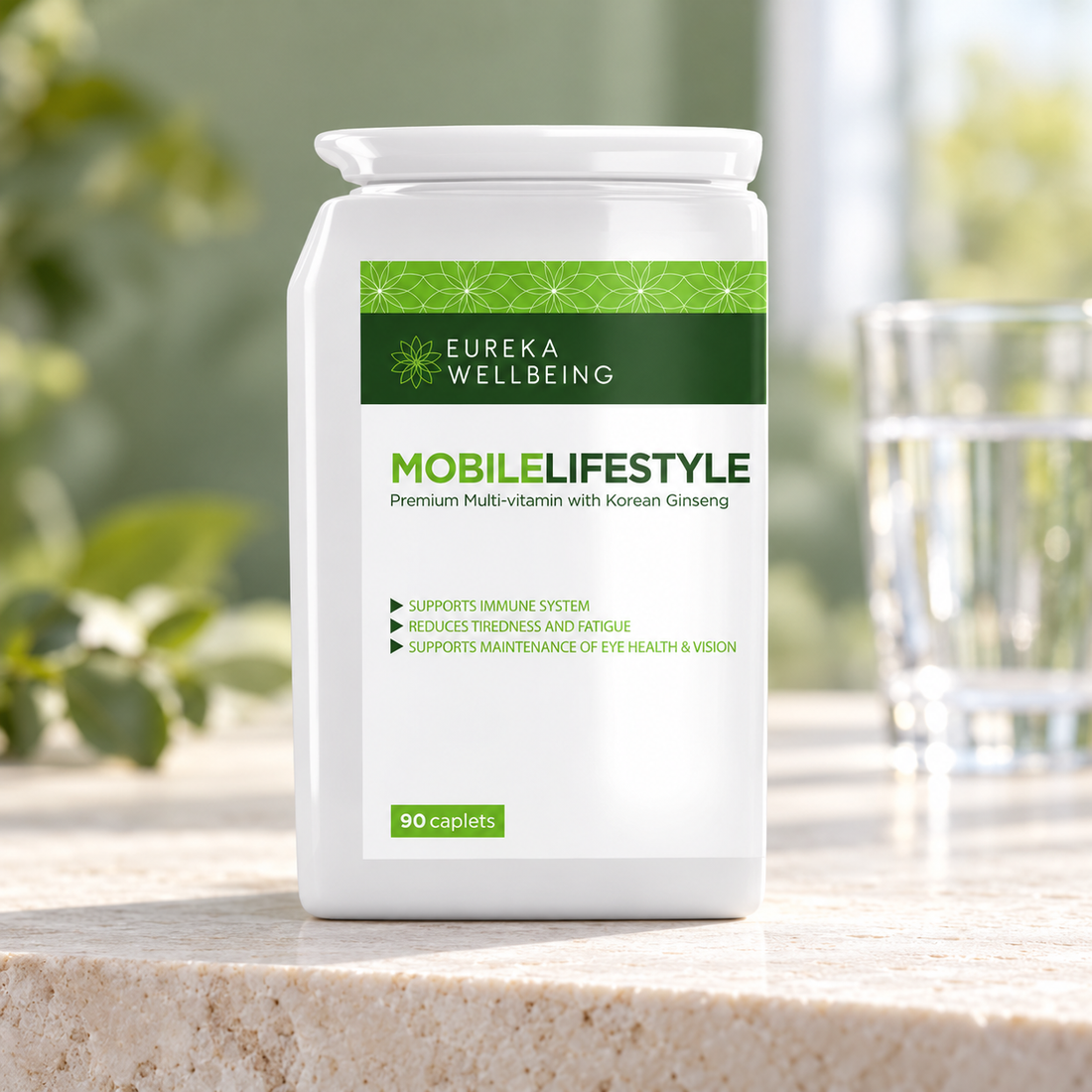 Mobile Lifestyle – Premium Multi Vitamin with Korean Ginseng